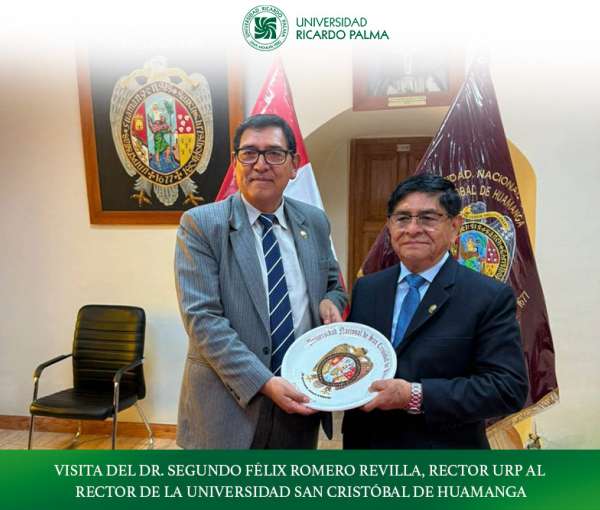 VISITA PROTOCOLAR A LA UNIVERSIDAD NACIONAL SAN CRISTÓBAL DE HUAMANGA